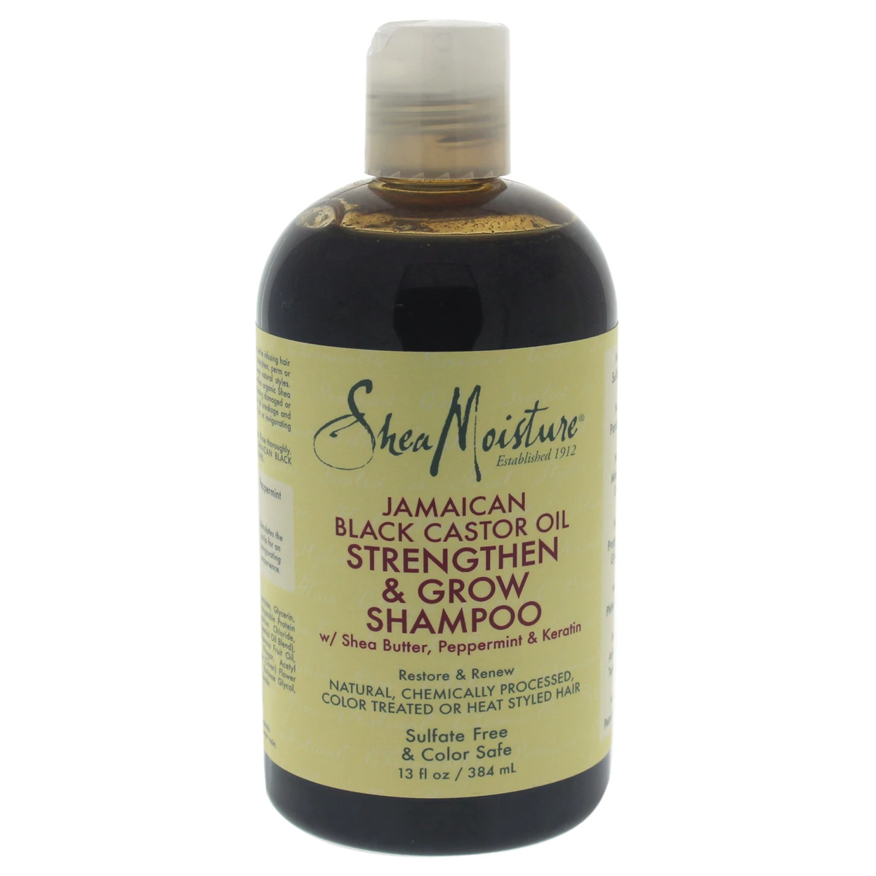 Jamaican Black Castor Oil Strengthen & Grow Shampoo by Shea Moisture for Unisex - 13 oz Shampoo