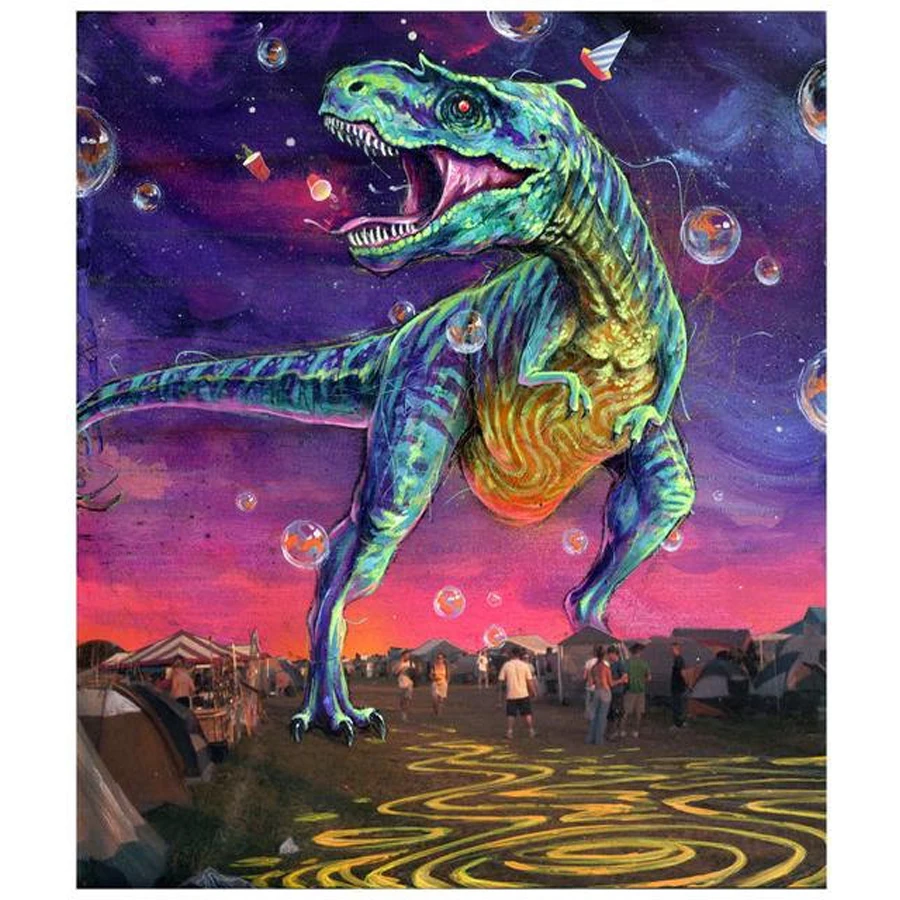 Buy DIY Diamond Painting Dinosaur monster Cross Stitch