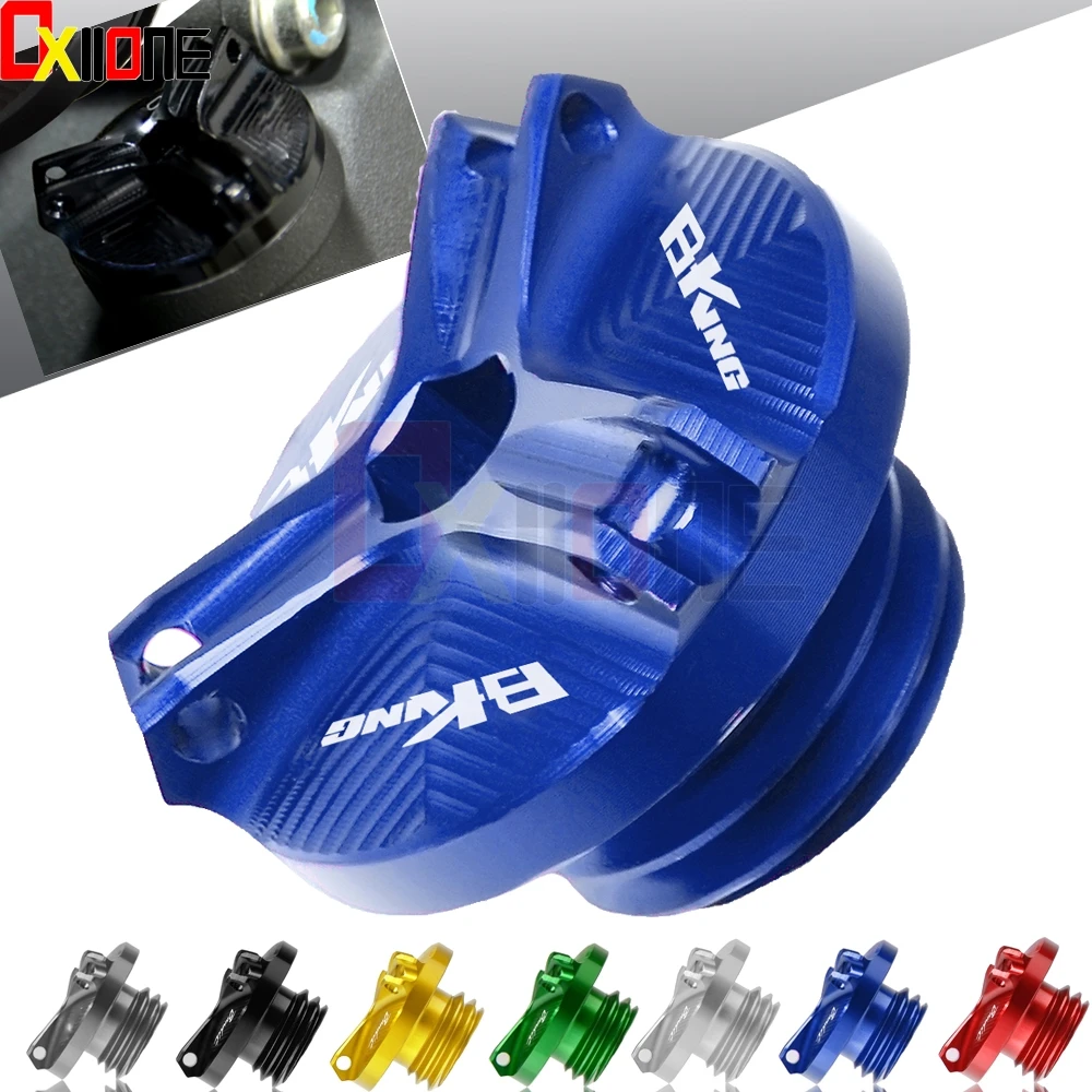 

Motorcycle M20*2.5 CNC Engine Oil Filter Cup Plug Cover Screw For Suzuki B-King 400 1340 be king accessories