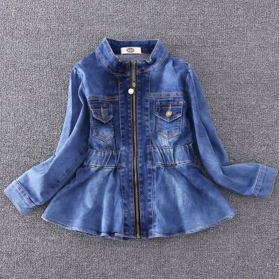Детская джинсовая куртка на пуговицах с длинным рукавом|jean jacket outfits|spring autumn baby