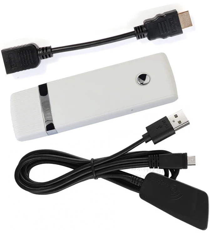 5G 2,4G беспроводной WiFi HDMI HD tv Dongle DLNA Airplay мобильный экран Cast для iPhone XS MAX XR tv Stick для HUAWEI P30 Pro Android - Цвет: 5G White