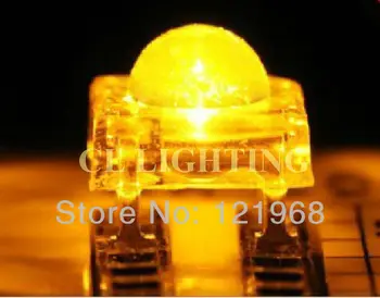 

(CE&Rosh)Yellow 585-595nm 5mm piranha led 1.8-2.2V high bright diodes