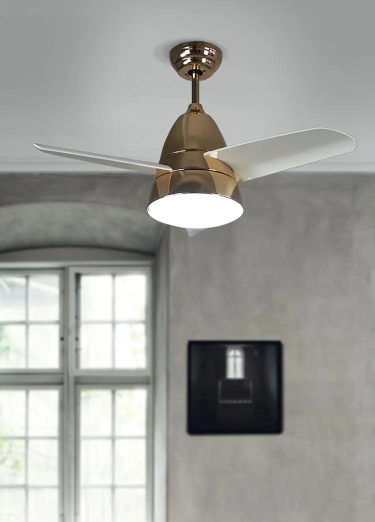 30 Inch Nordic Style Bedroom Led Fan Light Living Room Lights Makaren Fan Lamp Dinning Room Lamp Coffee Shop lamp