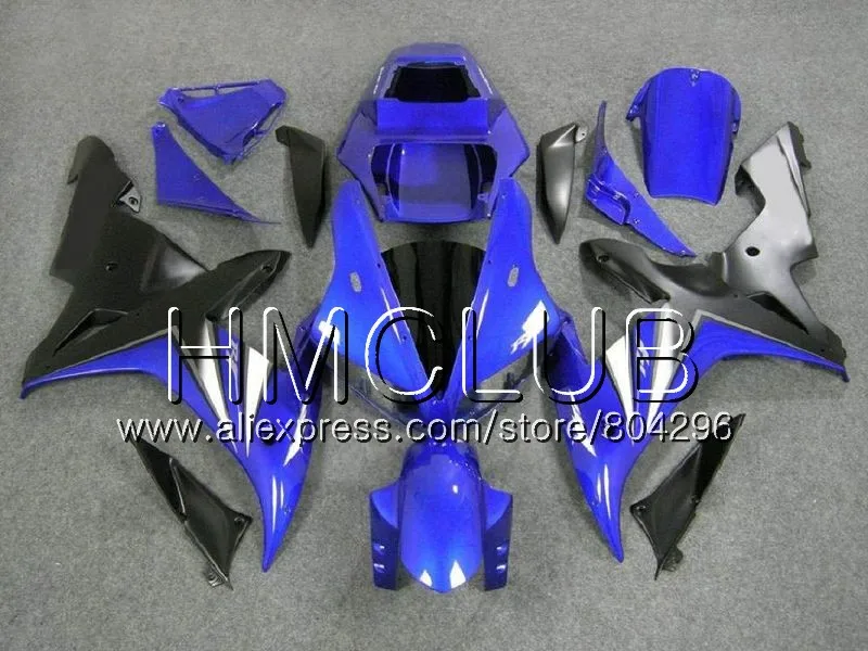 Корпус для YAMAHA синий белый YZF-1000 YZF R 1 YZF 1000 YZFR1 02 03 109HM. 2 YZF1000 YZF R1 2002 2003 YZF-R1 03 02 Обтекатели рамка - Цвет: No. 18