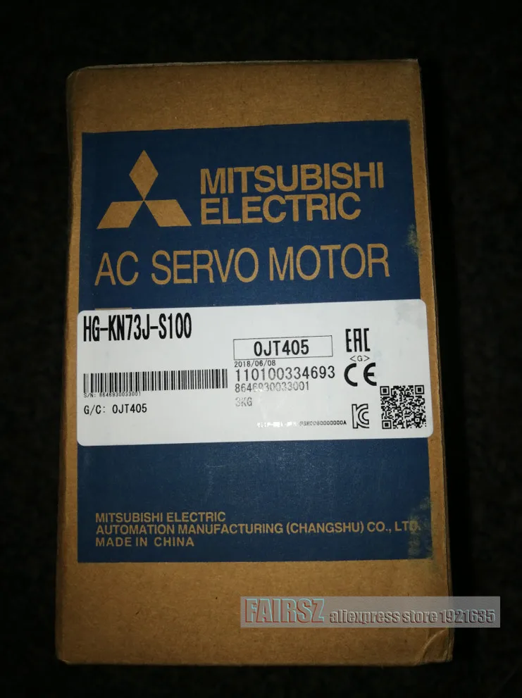 Original MIT AC servo amplifier driver HG-KN73J-S100 new pacakge