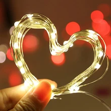 Цветная(RGB) солнечный праздничные светодиодные лампы 10 м 20 IP65 серебро/Медный провод Фея гирлянды светодиодные свет год Свадебная вечеринка украшения на День святого Валентина