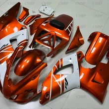 Для YAMAHA YZFR1 1998-1999 обтекателя Для YAMAHA YZFR1 1999 Пластик Обтекатели YZF1000 R1 1999 золото белые обтекатели