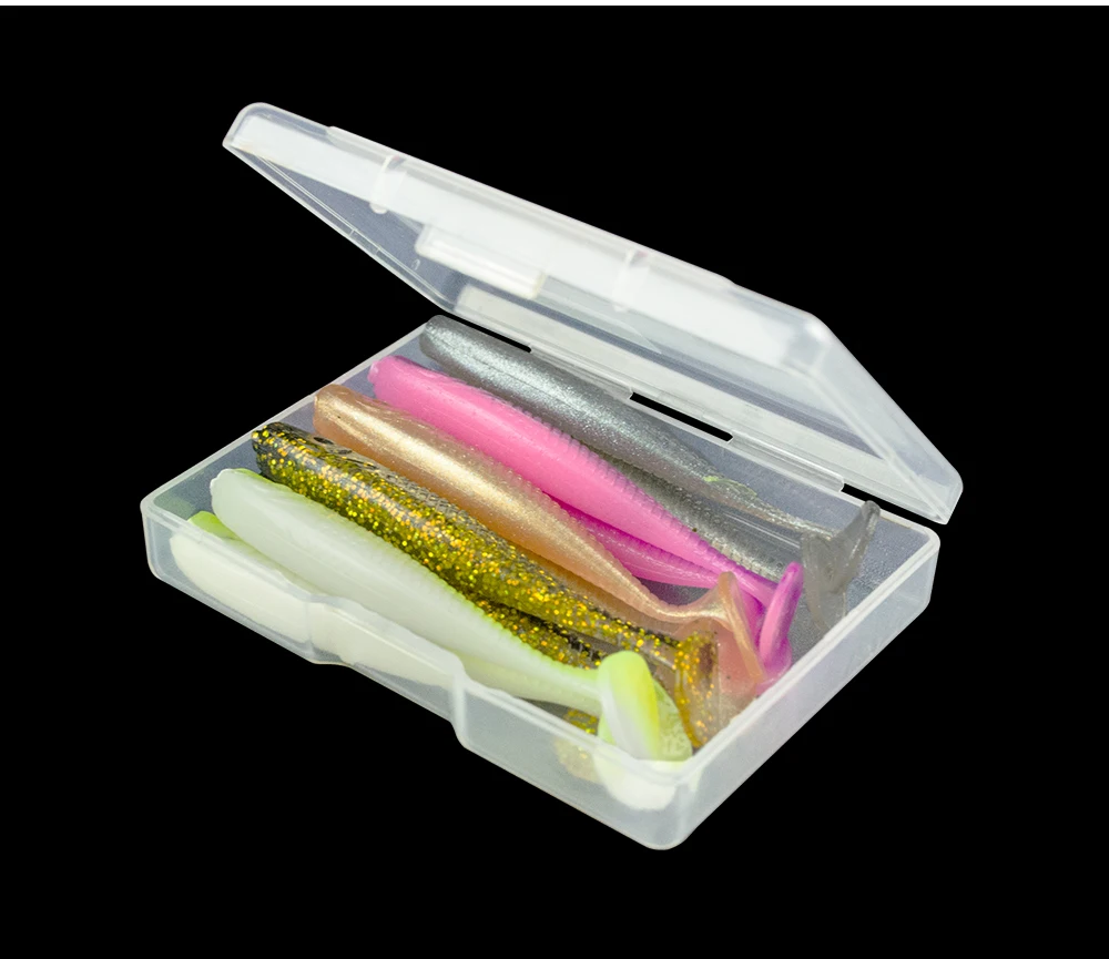 Soft Fishing Lures Silicone Baits Wobbler Set 4