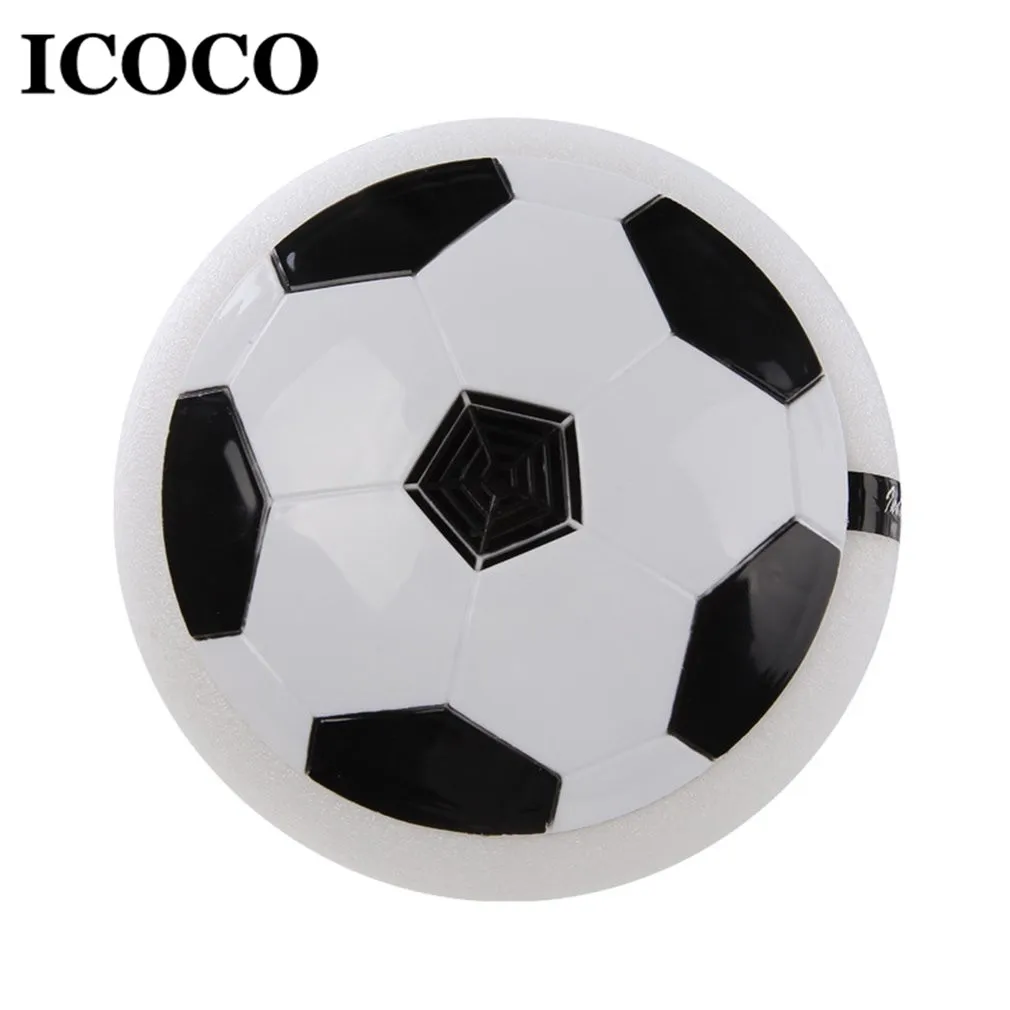2018 Новый Футбол светодио дный мяч диск 18 см забавные свет мигает футбольная игрушка классические детские игрушки Электрический воздушной