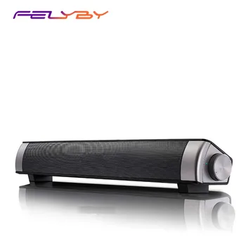 

FELYBY S08 Wireless Bluetooth Speaker Soundbar Stereo Speaker home theater column AUX TF mini audio subwoofer computer speaker