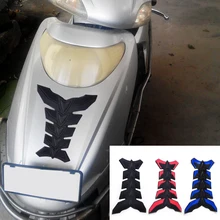Borracha da motocicleta Tanque Pad Tankpad Protetor Adesivo Decalque Capa Espinha de Peixe de Petróleo e Gás Para Harley Yamaha Suzuki Kawasaki KTM ATV