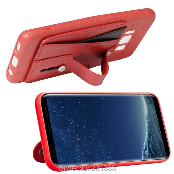 Мягкий кожаный чехол C ku из ТПУ для Iphone X XS MAX XR 8 7 PLUS 6 6S Samsung J3 J5 2017 с подставкой и