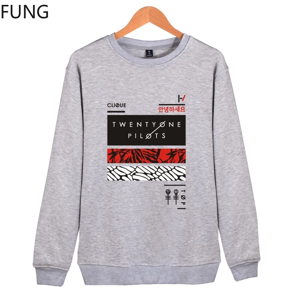 FUNG twenty one pilots Hoodie new fashion 2018 autumn new