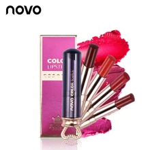 NOVO губ увлажняющее средство для макияжа гладкая Помада для губ долговременная Помада Очаровательная помада Косметика водостойкая красота шелковистая искушение макияж