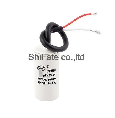 CBB60 6UF 450V CONDENSADOR EMPUJE PARA EL MOTOR POLIPROPILENO