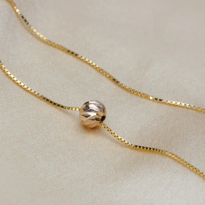 ASHIQ Настоящее мини 3 мм небольшой натуральный белый пресноводный жемчуг ожерелья, 925 пробы серебряные ювелирные изделия для женщин