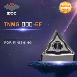 Вставки с ЧПУ 10 шт./лот TNMG220404-EF TNMG220408-EF токарный станок режущие инструменты покрытием твердосплавных обращаясь вставками сталь отделка