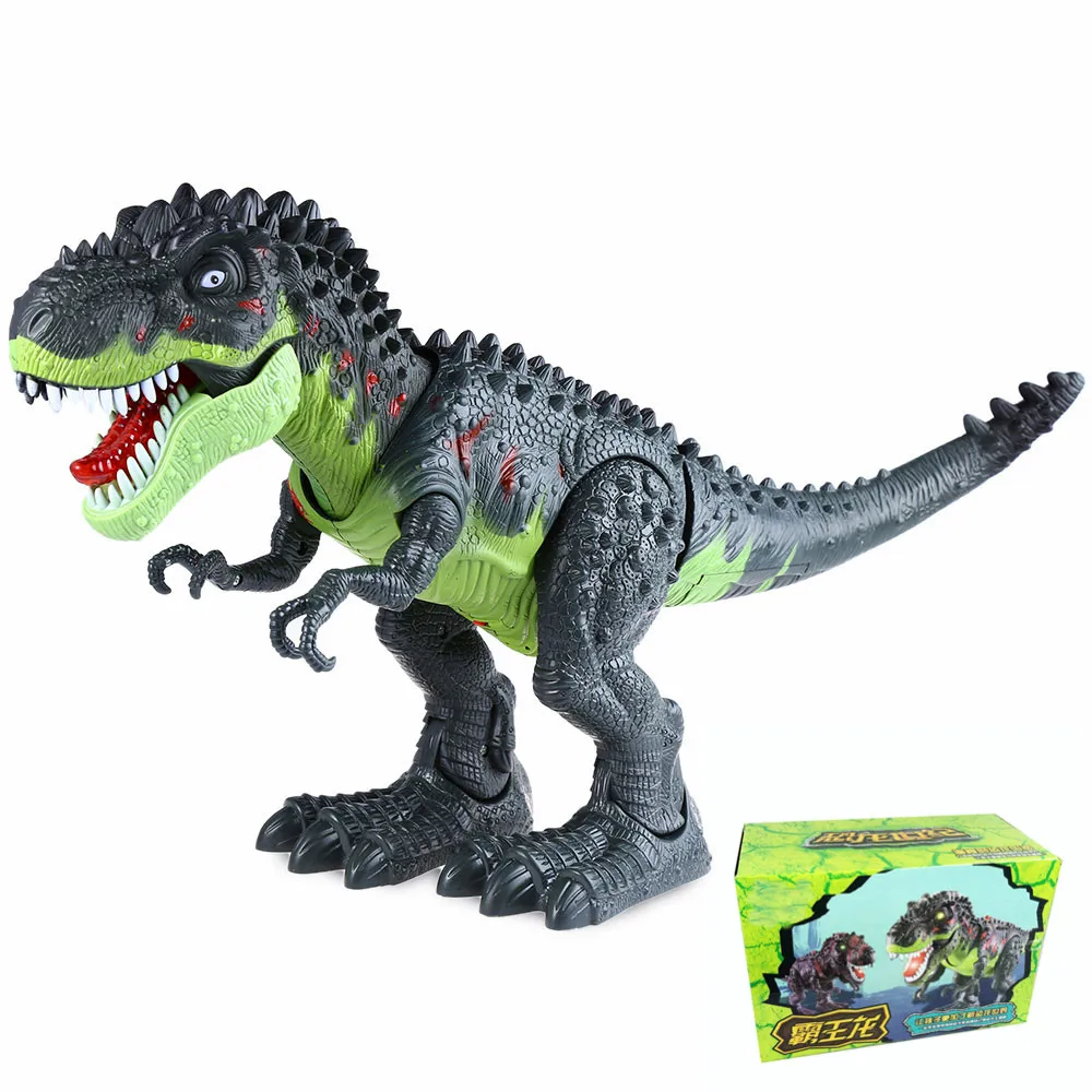Hot Sale Realistic Dinosaur Robot World Flashing Plastic Tyrannosaurs Toy Gorgeous Electronic Dinosaur Toys For Children