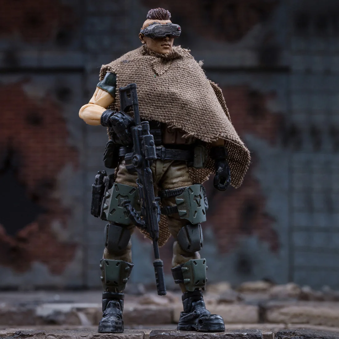 

10cm 1/18 Lifelike Soldier Model With Equipment 3D Russian Federation Caucasus Team DIY Assembly Fine Soldier Model Toy For Men
