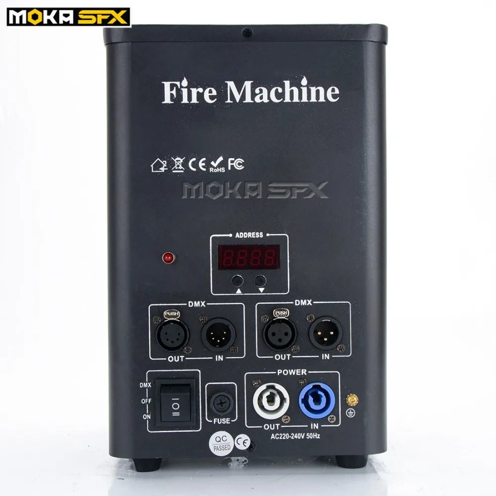 2 шт./лот DMX генератор огня оборудование для создания сценических эффектов генератор огня проектор пожарная машина для ночного клуба Свадебные украшения