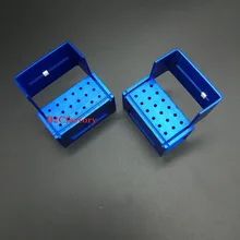 2 шт. Стоматологическая Бур Полировщик 2.35 мм Дрель Держатель Блока Стоять Автоклаве Случае с Правителем