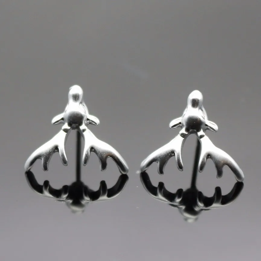 

EK994 New 2018 Brincos Earing Love Asia Deer Head Stud Earrings For Women Wedding Jewelry Earrings Accessories Orecchini