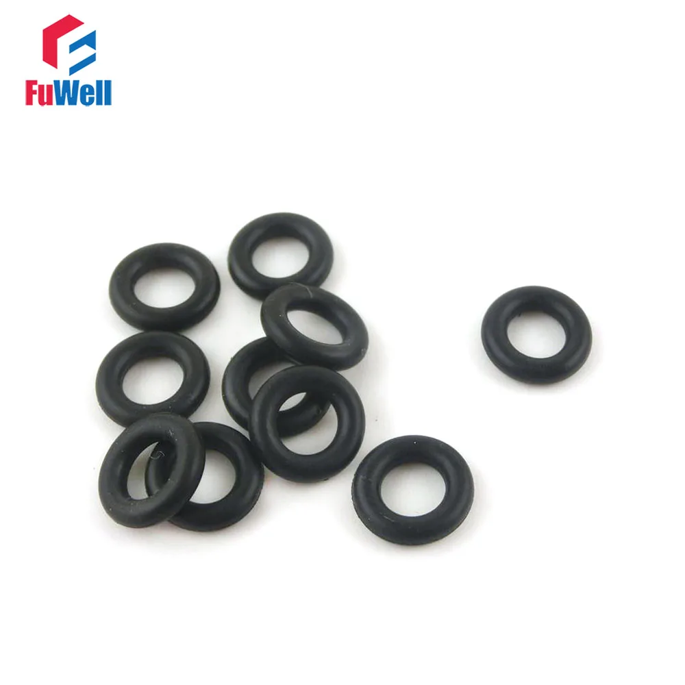 20Pcs 36mm x 1.9mm Black Flexible Nitrile Rubber O Ring Oil Seal Washer Grommets