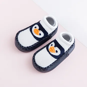 

2018 Fashion New Spring Lovely Baby Toddler Shoes for Girls Boys First Walkers Cute Animals Newborn Sock Shoes Free Shipping