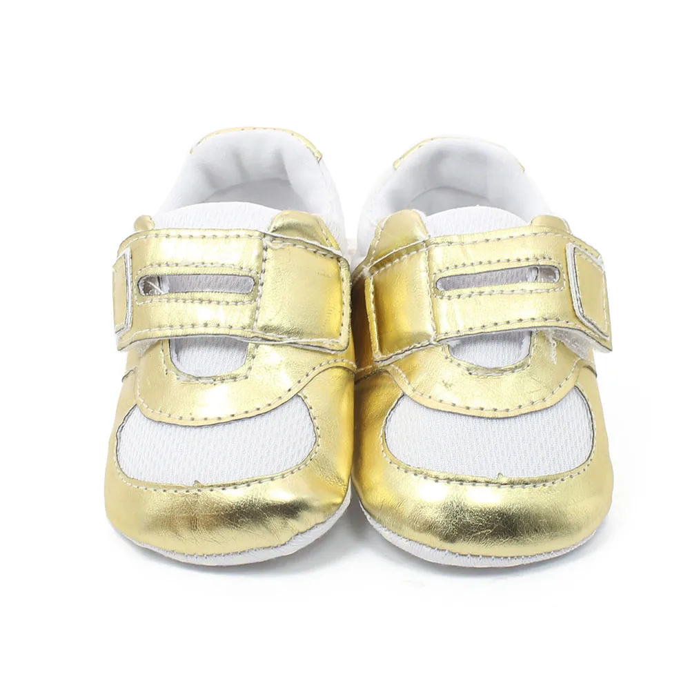 

The Fashion Patchwork Cotton Shallow For Spring/Autumn Baby Unisex Shoes Soft Sole Sport First Walkers Fashion Shoes 2016