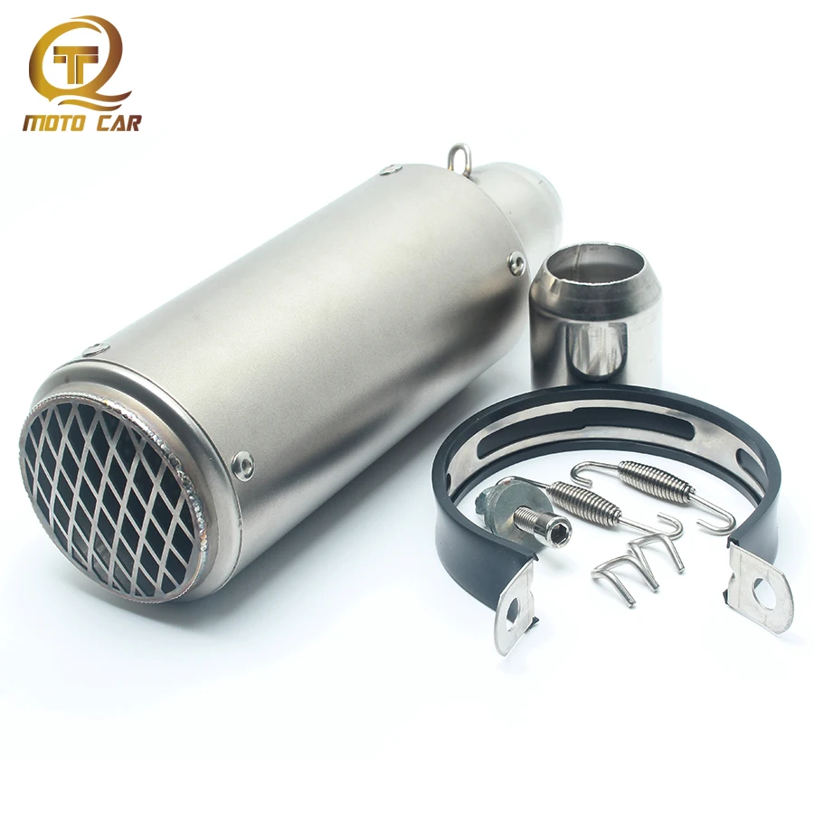 

Universal Exhaust Motorcycle Muffler 51MM/61MM Escape Exhaust Pipe Systems for Honda YAMAHA BMW Kawasaki NINJA 250 300R Racing