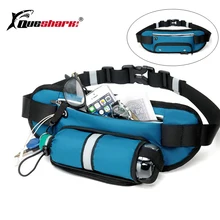 Водонепроницаемый бегущий поясной мешок с держателем бутылки воды пояс для фитнеса Фанни пакеты походы бег прогулки Велоспорт мобильный телефон чехол