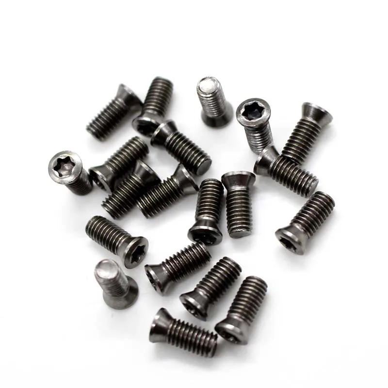 

50pcs M2.5 x 8mm Insert Torx Screw for Replaces Carbide Inserts CNC Lathe Tool