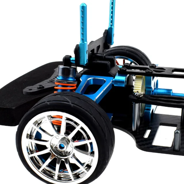 Aluminium Alloy & Carbon Shaft Drive 1/10 4Wd Touring Car Frame Kit for Tamiya Tt01 Tt01E Car 5
