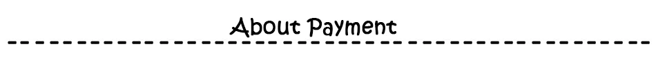 About Payment