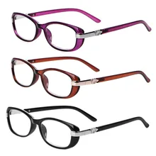 Модные очки для чтения Для женщин Деловые очки при дальнозоркости, диоптрий+ 1,0 1,5 2,0 2,5 3,0 3,5 4,0