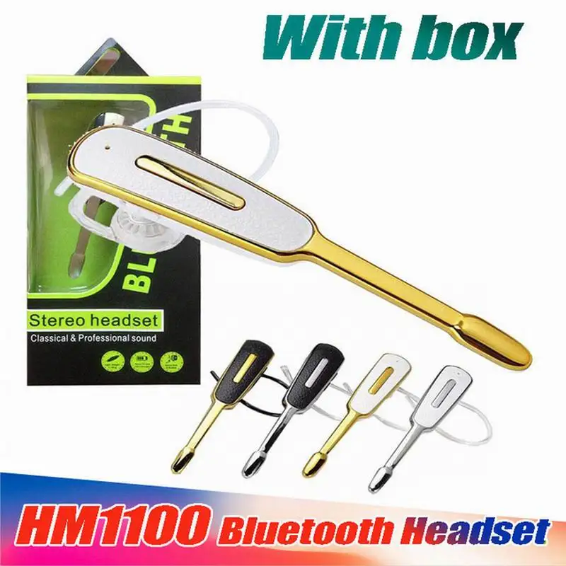 

New HM1000 bluetooth earphone wireless headset Business Handsfree Auriculares fone de ouvido for smartphone