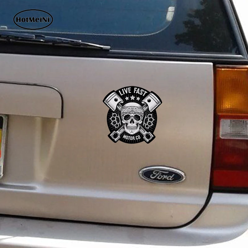 Meitinalife Car Stickers and Decals Cartoon Skeleton Finger Stickers for Car Door Body Decoration Funny Car Styling Bumper Stickers Waterproof Windshield Window Vinyl Stickers