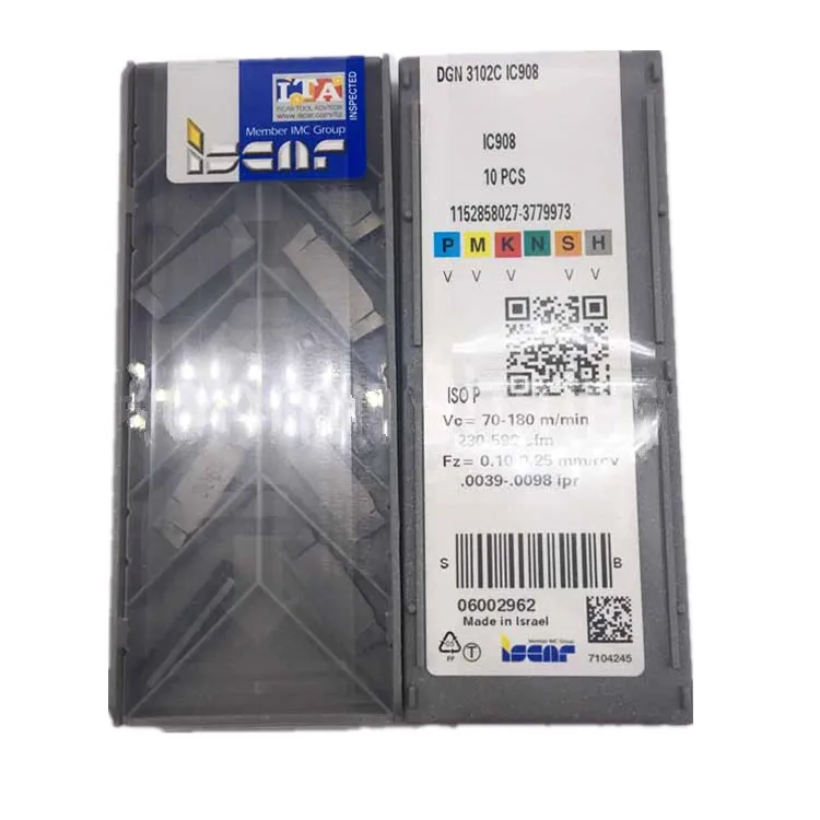 Iscar DGN3102C IC908 карбидная Поворотная вставка ЧПУ канавочный инструмент | Инструменты