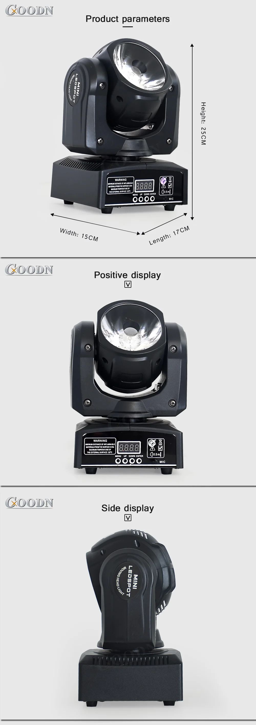 Светодиодный движущаяся головка 60 Вт луч DMX управление Дискотека вечерние DJ освещение