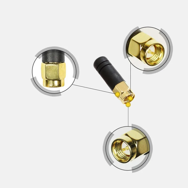 2,4 ГГц антенна sma антенна 2dbi OMNI антенна SMA штекер 3 см радио антенна вращающийся