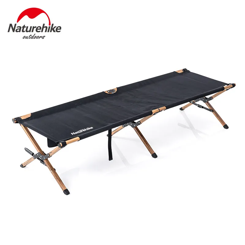  Naturehike Camping Cot Ultralight Foldable Hiking Bed Aluminum Alloy Pole Bearing 150kg NH19X003-C