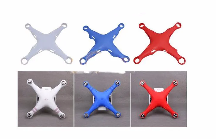 High Quality Silicone Case For DJI Phantom 3 P3 Protective Skin Wrap Cover