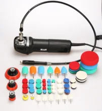 SPTA мини роторная полировальная машинка полировальный полировщик RO полировщик Автоматическая детализация супер полировка с 58 шт. деталь по...(China)