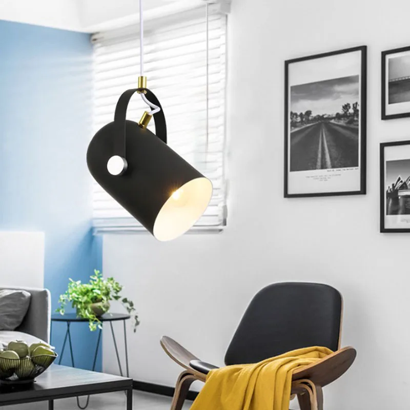 Post Modern Adjustable Spot Pendant Light Shop Mall Hanging Drop Lights Indoor Decorative Pendant Lamp Home Lights Suspension Pendant Lamps  (18)