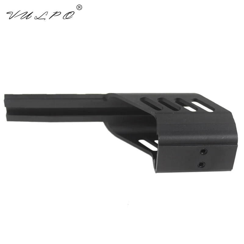 VULPO алюминиевое основание для крепления с одной направляющей Picatinny 6 слотов GLOCK