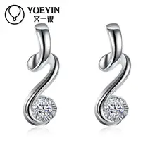 Новое поступление, женские серьги с серебряным покрытием, романтическое ювелирное изделие, длинные серьги для женщин, без никеля, антиаллергенные серьги orecchini