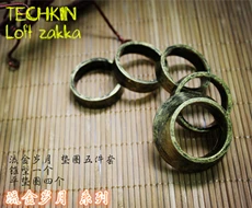

Factory production TECHKIN golden years LOFT zakka series of retro antique bicycle flat washers cone + five pieces