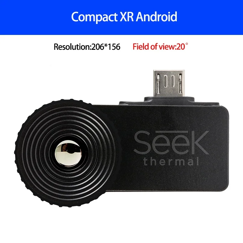 Seek Compact PRO/Compact XR/компактный портативный мобильный телефон, инфракрасная камера, детектор Ночного Видения, Android и IOS версия - Цвет: Compact XR Android