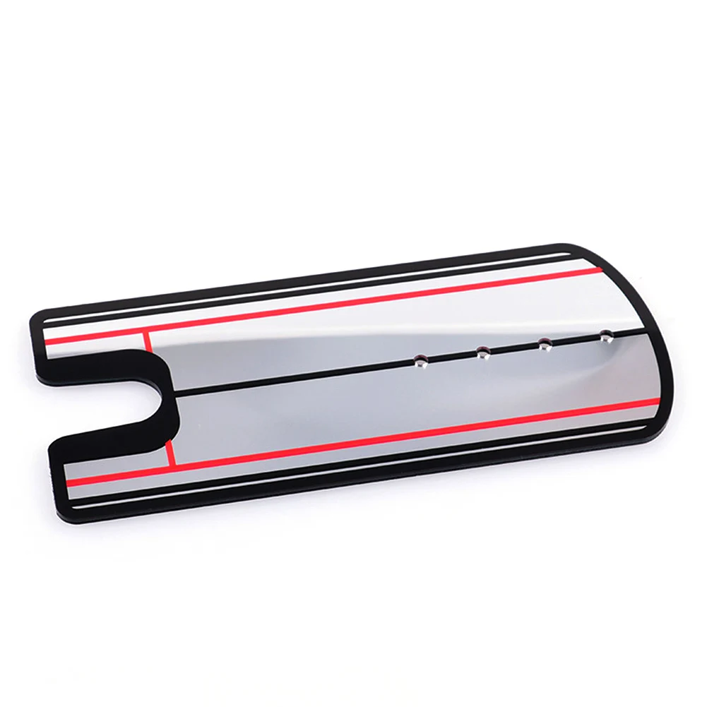 مضرب الغولف مرآة الطائرة التمارين داخلي في الهواء الطلق الأخضر ممارسة الغولف وضع حفرة لوحة عين جولف التدريب المعونة 1 قطعة