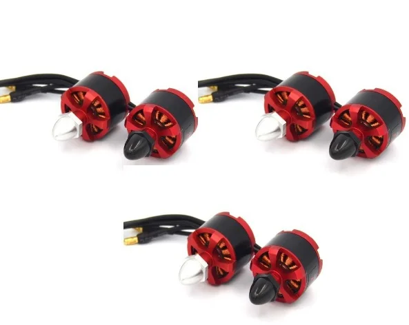 

Free shipping 6pcs 2212 920KV Brushless Motor CW&CCW for F330 F450 F550 X525 Multirotor Quadcopter